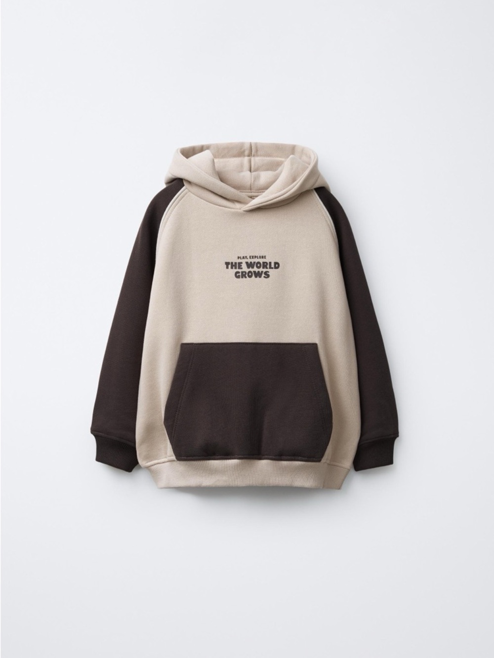 NWT Zara color block hoodie 1.5Y